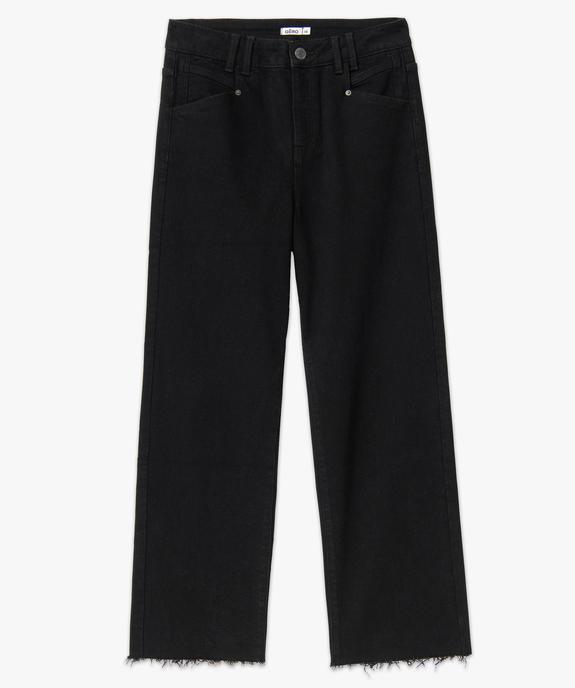 Jean femme coupe droite longueur 7/8ème vue4 - GEMO 4G FEMME - GEMO