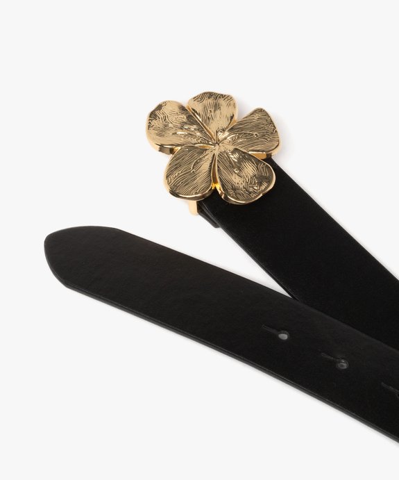 Ceinture avec boucle en forme de fleur femme vue2 - GEMO (ACCESS) - GEMO