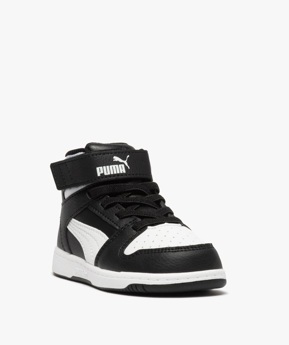 Baskets garçon semi-montantes bicolores - Puma vue2 - PUMA - GEMO