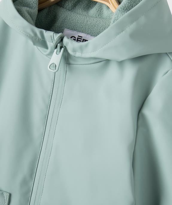 Imperméable doublé polaire bébé garçon  vue3 - GEMO(BEBE DEBT) - GEMO