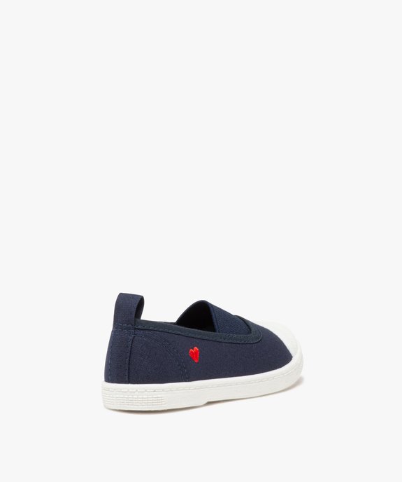 Chaussures en toile avec élastique et bout renforcé fille vue5 - LOVELY WINGS - GEMO