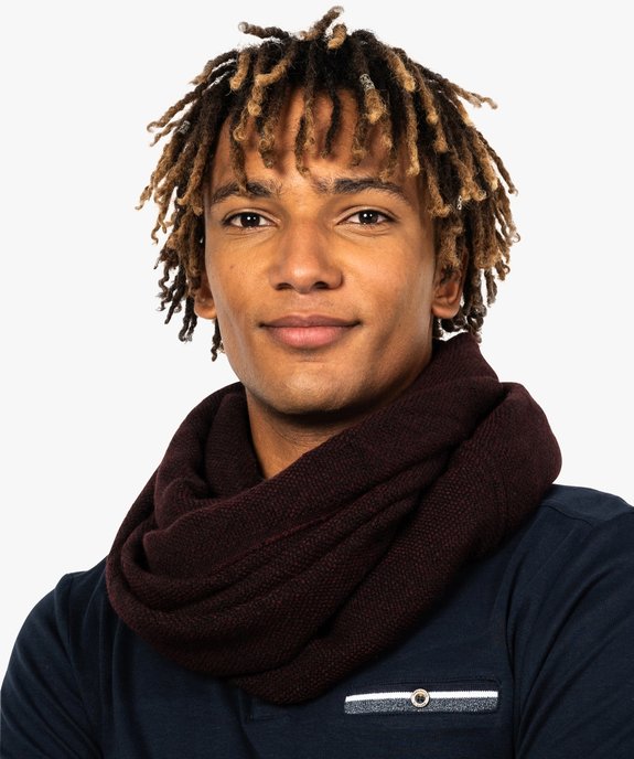 Echarpe snood en maille vue1 - GEMO (ACCESS) - GEMO