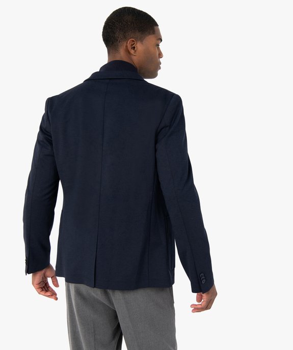 Veste homme en matière stretch vue3 - GEMO (HOMME) - GEMO