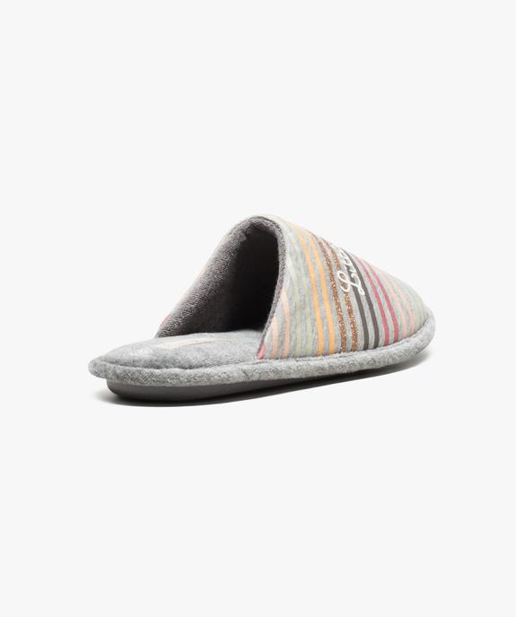 Chaussons mules rayés - Little Marcel vue4 - LITTLE MARCEL - GEMO