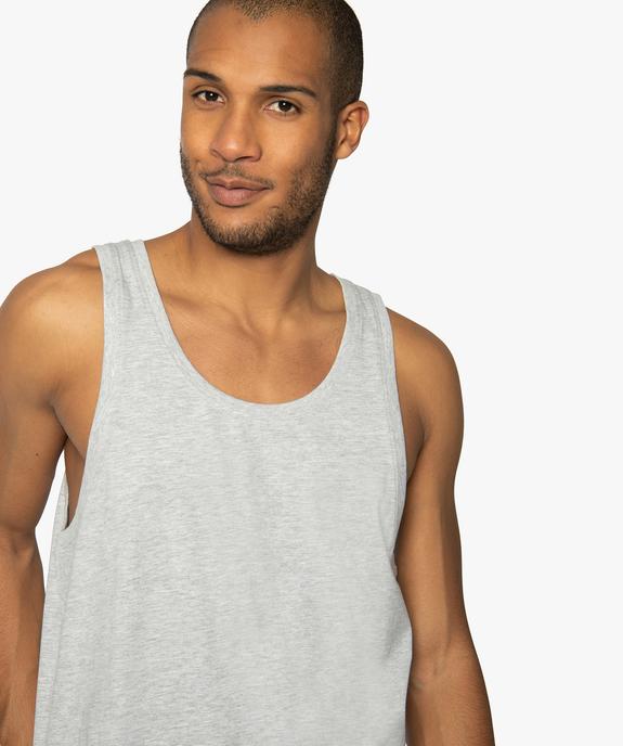 Débardeur homme uni vue2 - GEMO (HOMME) - GEMO