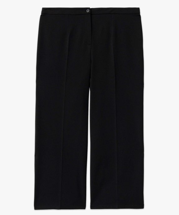 Pantalon de costume femme grande taille coupe large vue4 - GEMO (G TAILLE) - GEMO