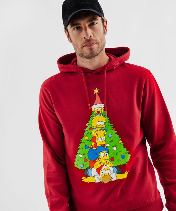 Sweat de Noël imprimé homme - Les Simpson - SIMPSONS Sweat de Noël imprimé homme - Les Simpson vue2 - SIMPSONS - GEMO