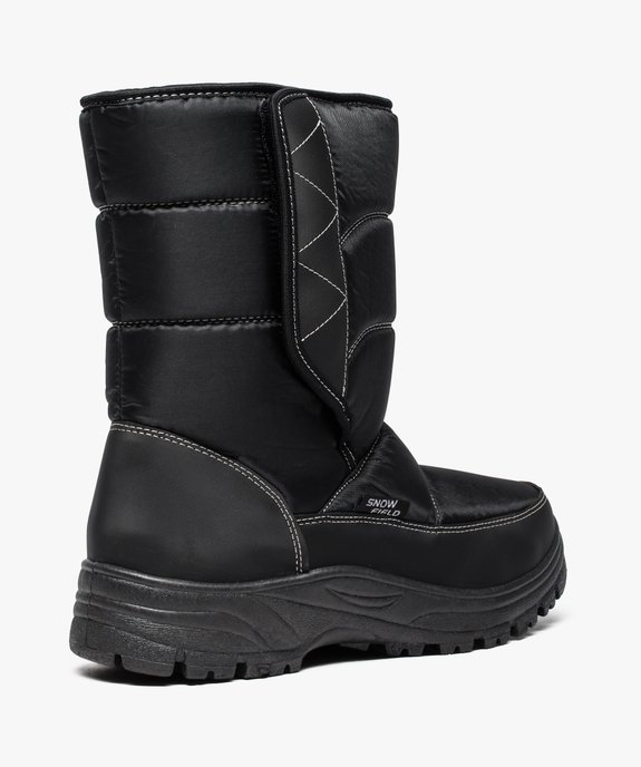 Après-ski homme en matière matelassée vue4 - GEMO (EQUIPT) - GEMO