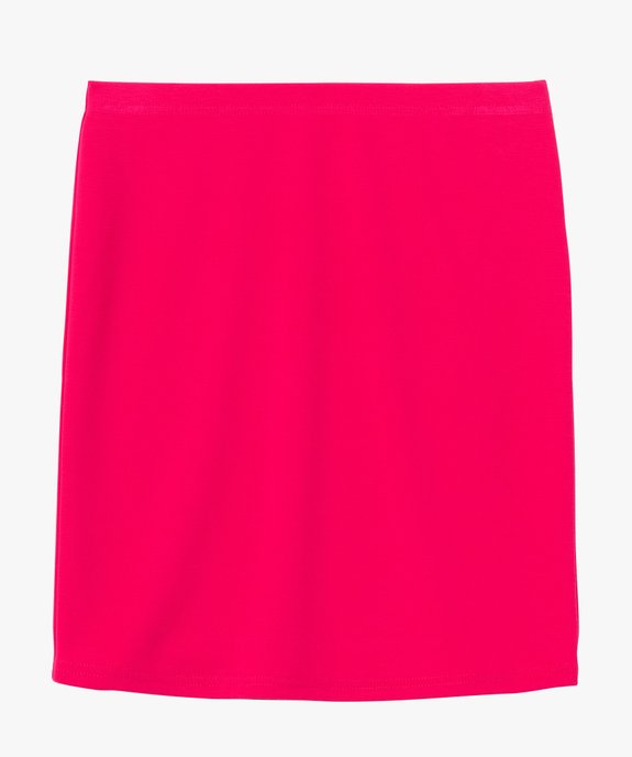 Jupe femme forme tube longueur genou vue4 - GEMO(FEMME PAP) - GEMO