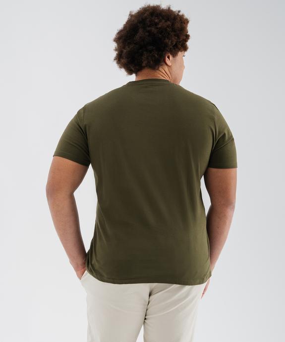 Tee-shirt à manches courtes et col V homme vue12 - GEMO 4G HOMME - GEMO