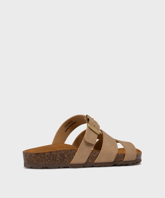 Mules semelle intérieure cuir anatomique femme vue4 - VALENTINA BALDA - GEMO