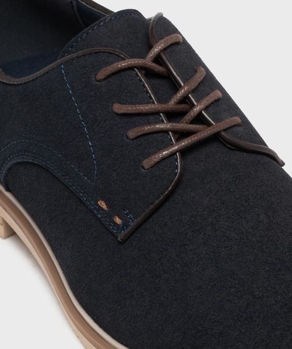 Derbies dessus suédine homme - Mario Baldano vue6 - MARIO BALDANO - GEMO