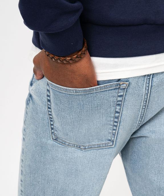 Jean écoresponsable coupe slim homme vue2 - GEMO 4G HOMME - GEMO