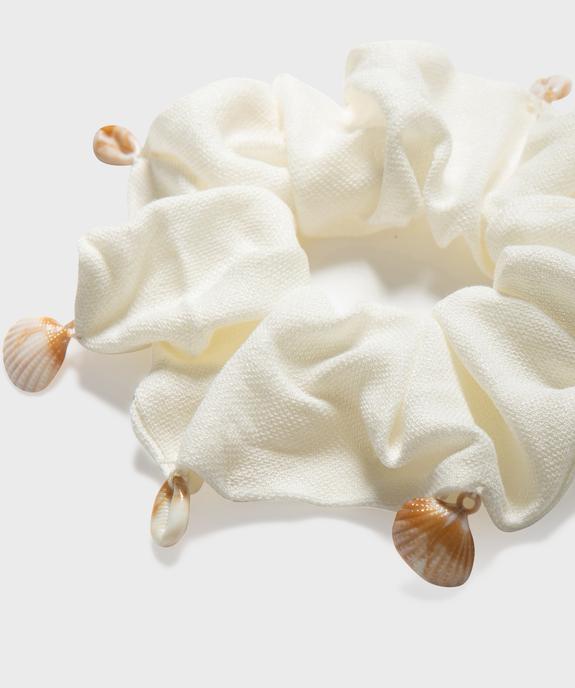 Chouchou pour les cheveux avec coquillages vue2 - GEMO (ACCESS) - GEMO