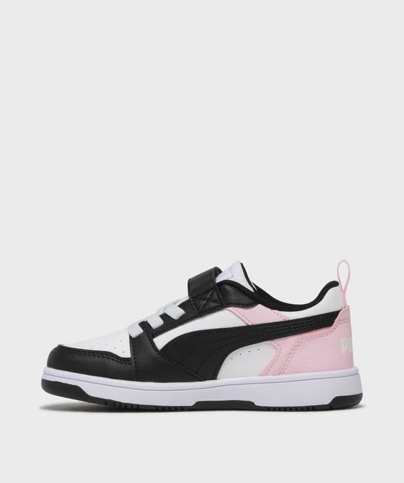 Baskets basses Rebound V6 fille - Puma vue3 - PUMA - GEMO