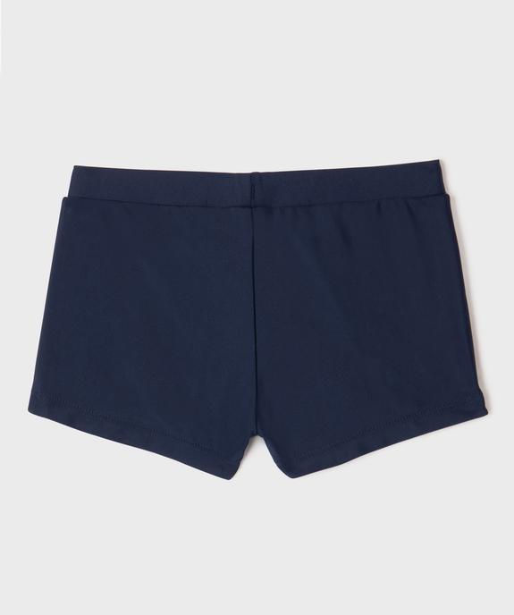 Shorty de bain avec bandes contrastantes garçon - LuluCastagnette vue3 - LULUCASTAGNETTE - GEMO