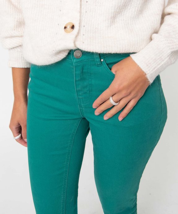 Pantalon coupe Slim taille normale femme vue2 - GEMO 4G FEMME - GEMO