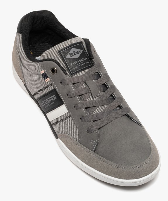 Baskets basses de ville à semelle fine homme - Lee Cooper vue6 - LEE COOPER - GEMO