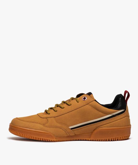 Baskets homme à lacets en suédine - Lotto Stephen vue3 - LOTTO - GEMO