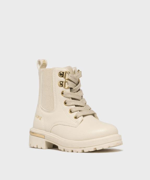 Boots avec élastique et semelle crantée fille - Chipie vue2 - CHIPIE - GEMO