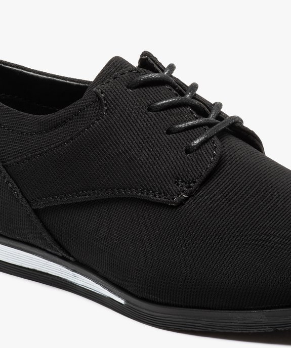 Derby garçon en toile à lacets vue6 - GEMO (ENFANT) - GEMO
