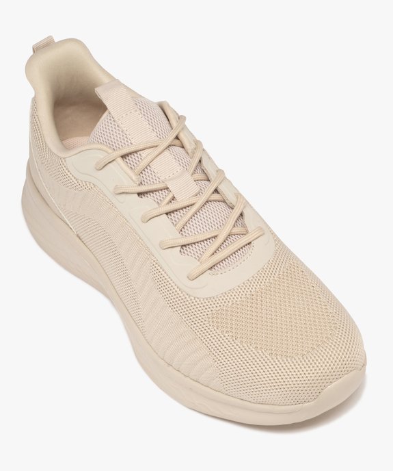 Baskets de running légères en mesh homme - 5 Miles vue6 - 5 MILES - GEMO