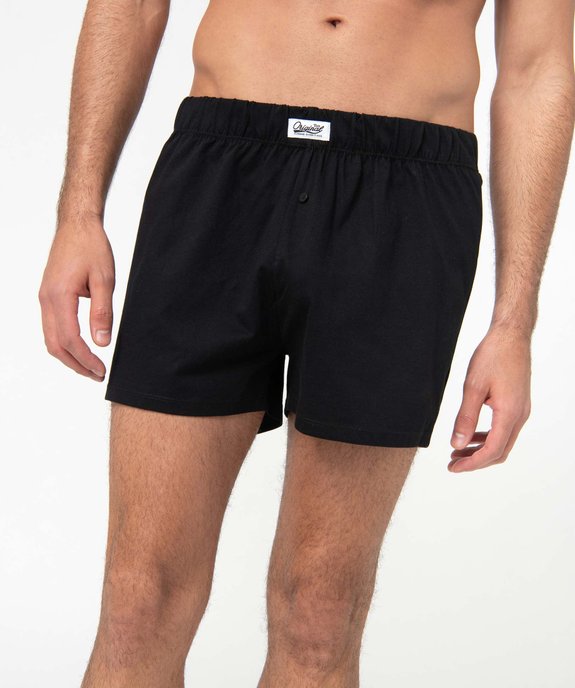Caleçon homme en coton biologique (lot de 2) vue3 - GEMO 4G HOMME - GEMO
