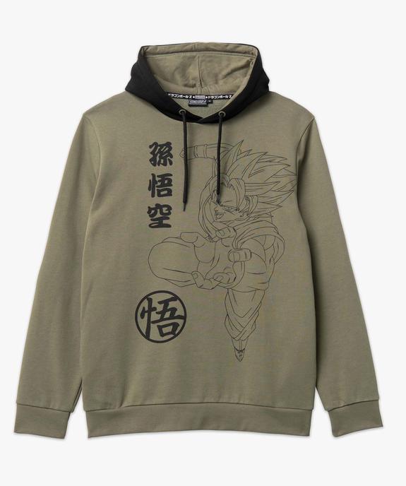 Sweat homme à capuche imprimé Son Goku - Dragon Ball Z vue4 - DRAGON BALL Z - GEMO