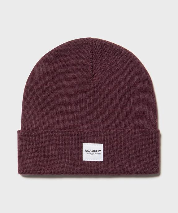 Bonnet uni en maille fine fille  vue1 - GEMO (JUNIOR) - GEMO