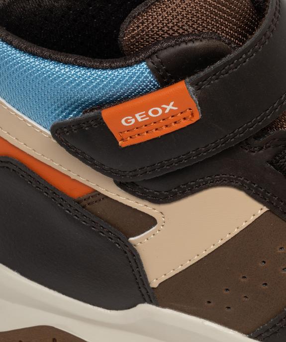 Baskets montantes multicolores garçon - Geox vue6 - GEOX - GEMO