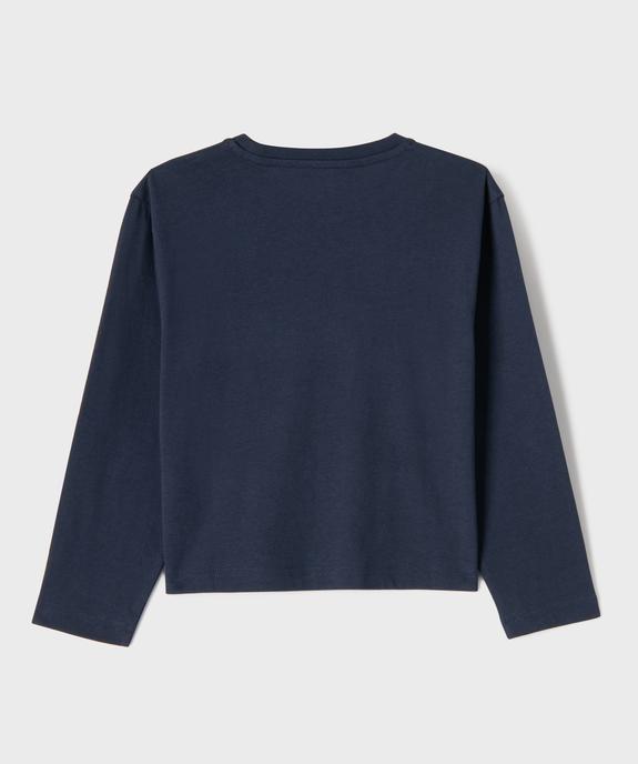 Tee-shirt manches longues spécial Noël garçon vue3 - GEMO 4G GARCON - GEMO