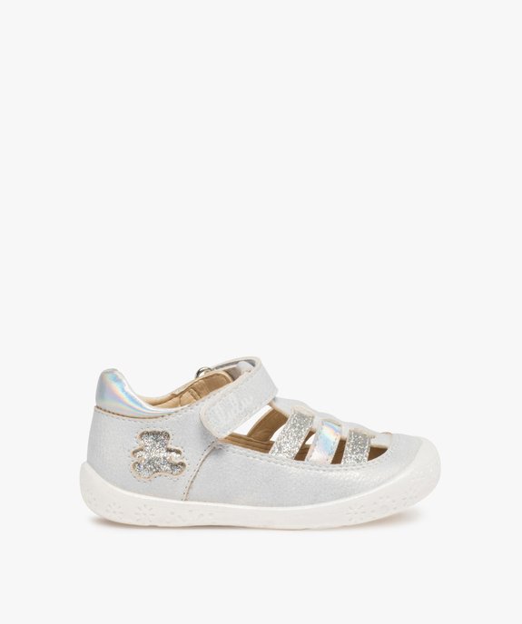 Ballerines bébé fille à brides multiples – LuluCastagnette vue1 - LULU CASTAGNETT - GEMO