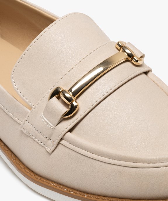 Mocassins irisés à bout amande et semelle sport femme vue7 - VALENTINA BALDA - GEMO