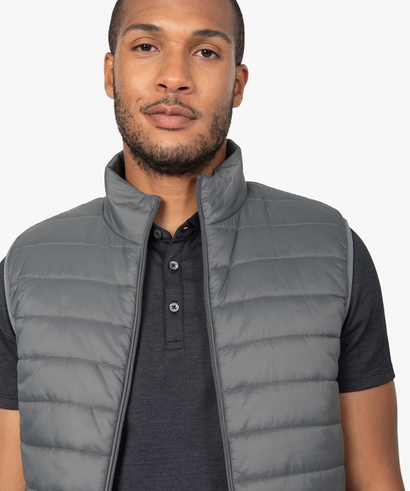 Doudoune homme sans manches avec col montant vue2 - GEMO 4G HOMME - GEMO