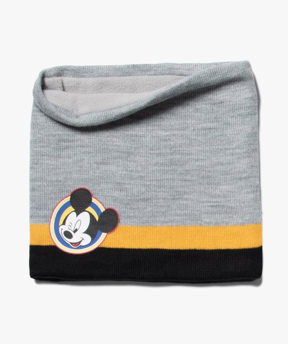 Ensemble garçon (3 pièces) : bonnet + snood + gants - Mickey vue2 - MICKEY - GEMO