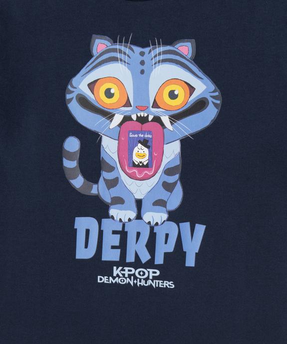 Tee-shirt manches courtes motif Derpy garçon - K-Pop Demon Hunters vue2 - KPOP DEMON HUNTERS - GEMO