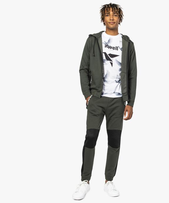 Tee-shirt homme imprimé colombes - Kwell by Soprano vue5 - KWELL - GEMO