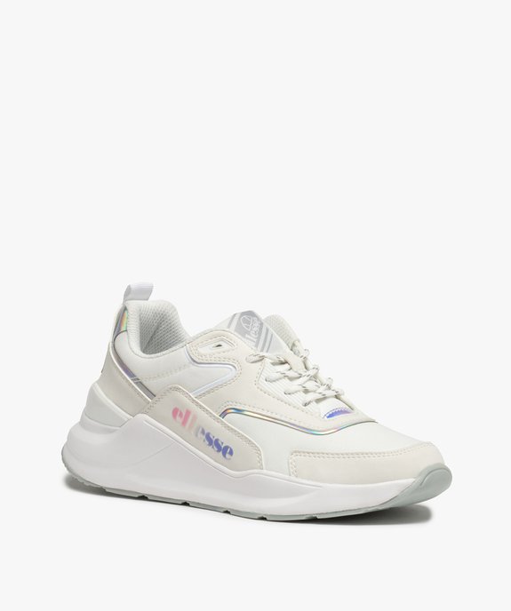 Baskets femme running à semelle épaisse – Ellesse Shaun  vue2 - ELLESSE - GEMO