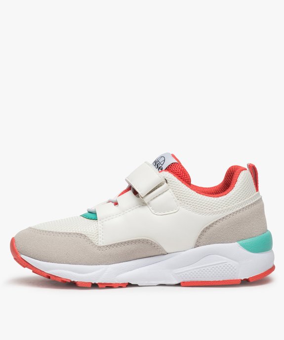Baskets fille à scratch multimatières - Ellesse vue3 - ELLESSE - GEMO