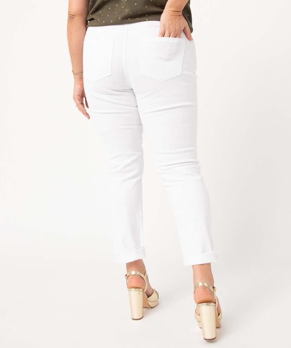 Jean femme grande taille coupe regular vue3 - GEMO 4G GT - GEMO