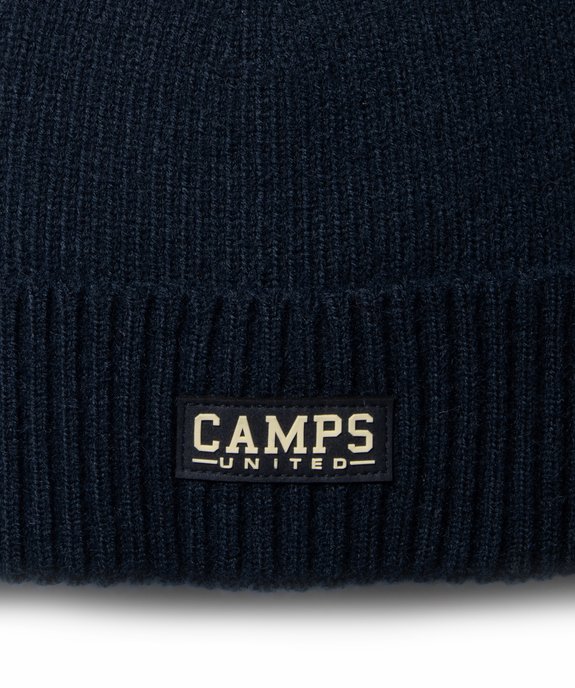 Bonnet en maille côtelée homme - Camps United vue2 - CAMPS UNITED - GEMO