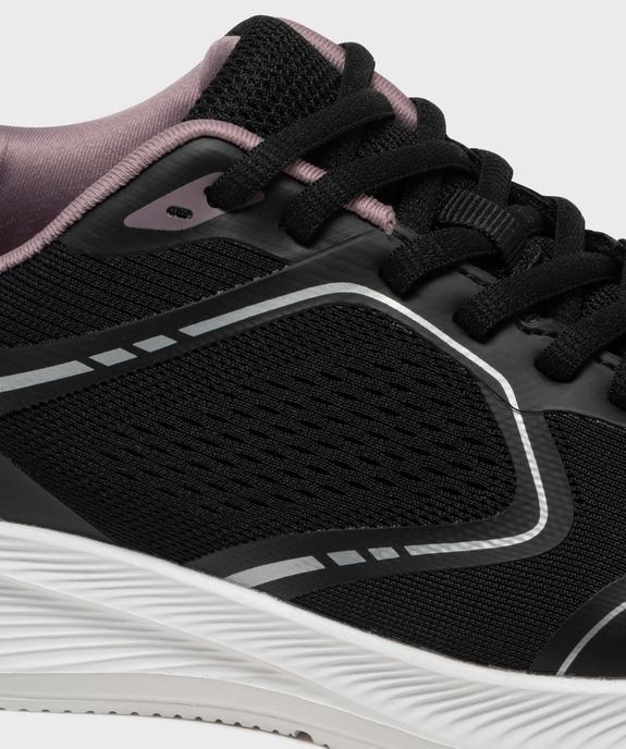 Baskets running en mesh avec semelle ultra légère femme - 5 Miles vue6 - 5 MILES - GEMO