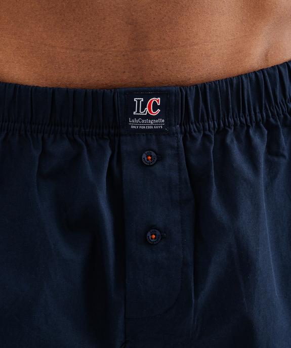 Caleçon en coton à ceinture élastique homme - LuluCastagnette (lot de 2) vue7 - LULUCASTAGNETTE - GEMO