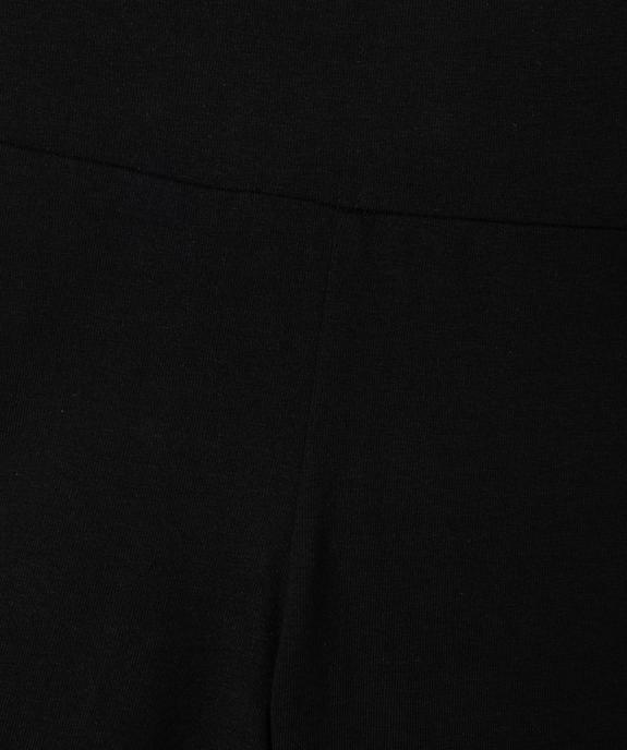 Short en jersey de coton stretch à large ceinture élastiquée fille vue2 - GEMO 4G FILLE - GEMO