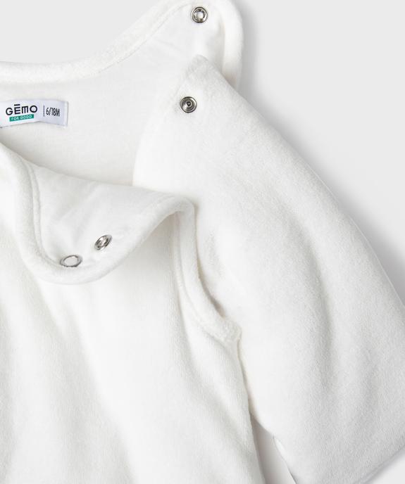 Gigoteuse hiver avec manches amovibles TOG 2,5 bébé vue3 - GEMO 4G BEBE - GEMO