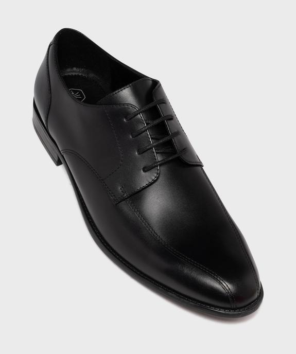 Derbies en cuir surpiqués homme - Tanéo vue5 - TANEO - GEMO