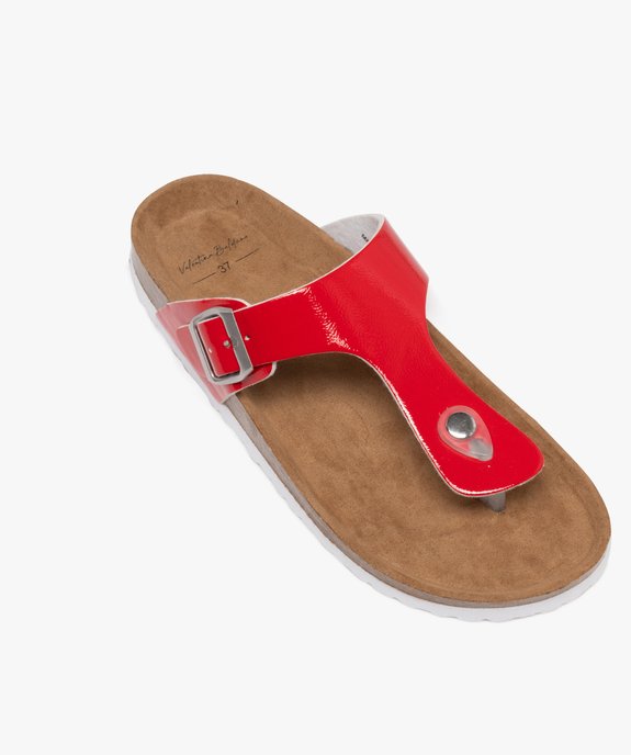 Tongs avec dessus verni femme - Valentina Baldano vue5 - VALENTINA BALDA - GEMO