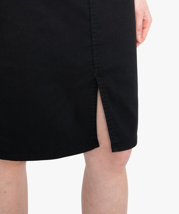 Jupe longue femme en denim vue2 - GEMO(FEMME PAP) - GEMO