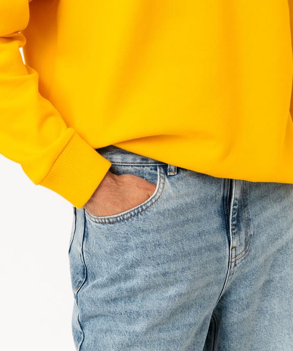 Jean cropped en denim délavé homme vue6 - GEMO (HOMME) - GEMO