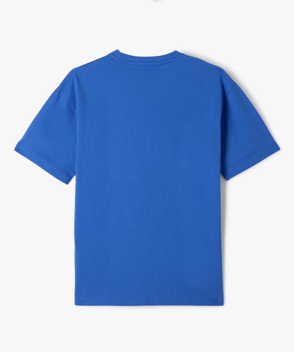 Tee-shirt imprimé manches courtes garçon vue3 - GEMO 4G GARCON - GEMO